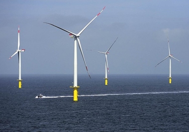 Riffgat offshore wind farm (Credit: EWE)